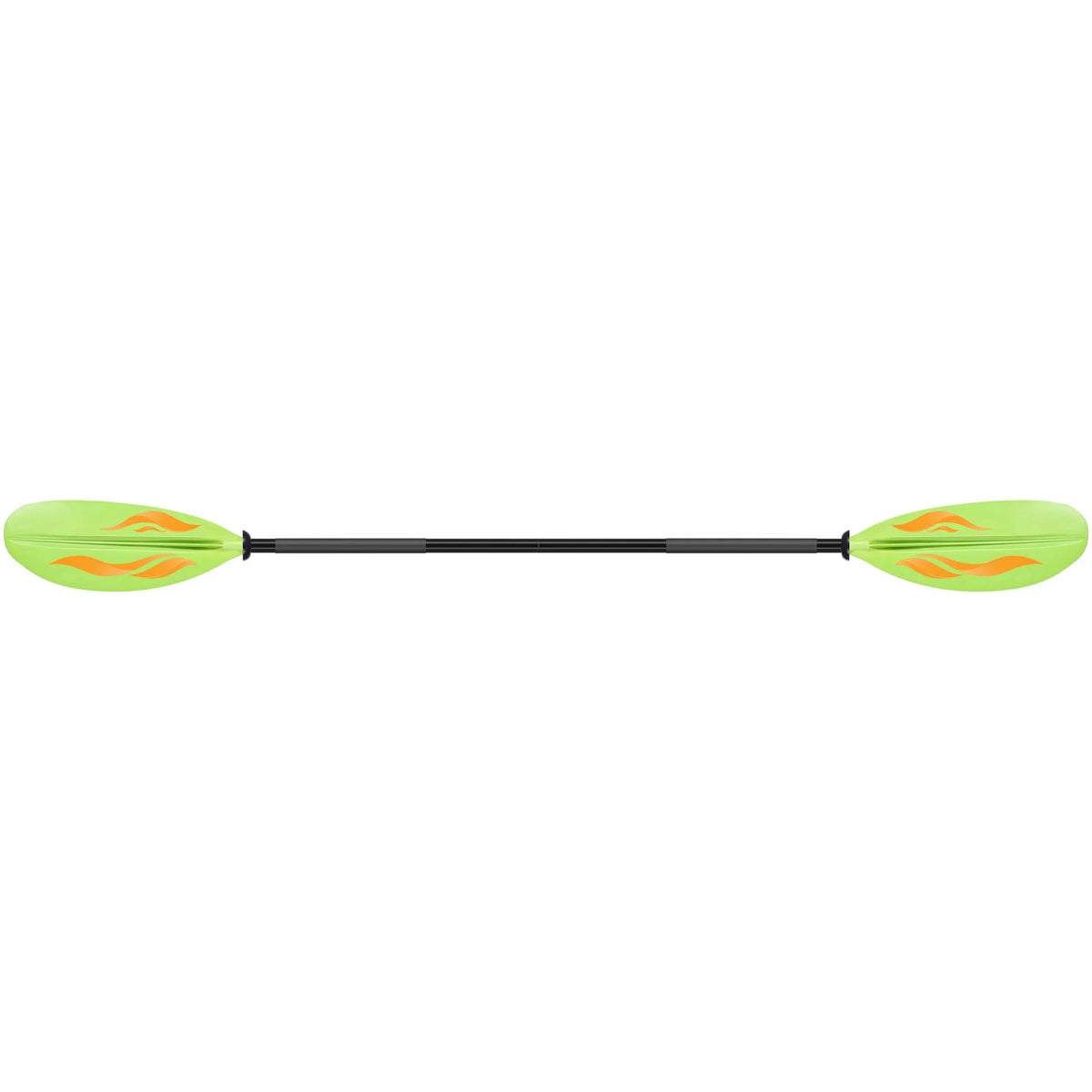 85" Green & Orange Kayak Paddle J2787