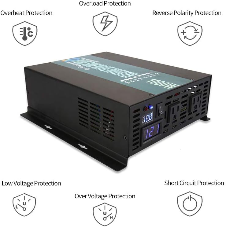 1000W Pure Sine Wave Power Inverter N7721