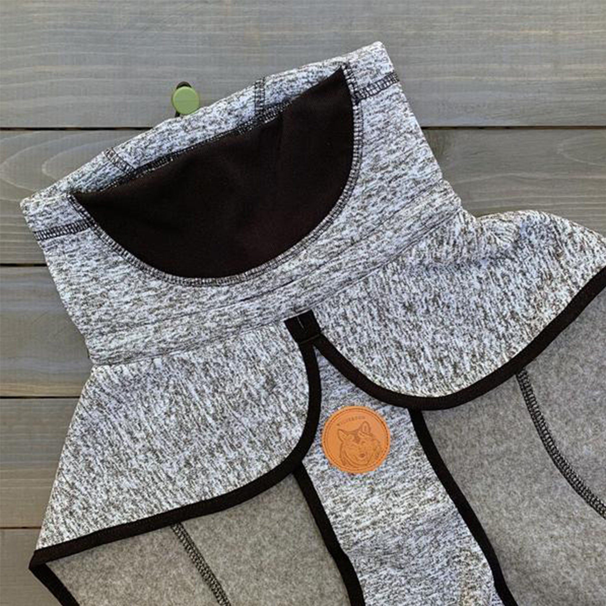 Dog Fleece Jacket with Neoprene Neck Gaiter A650787