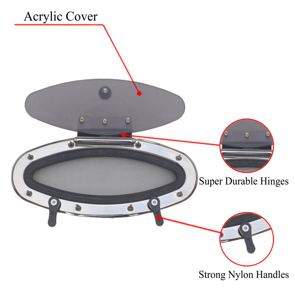 Stainless Steel Boat Porthole D987