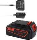 20V 5.0Ah Replacement Battery and Charger Pack of 2 P72681