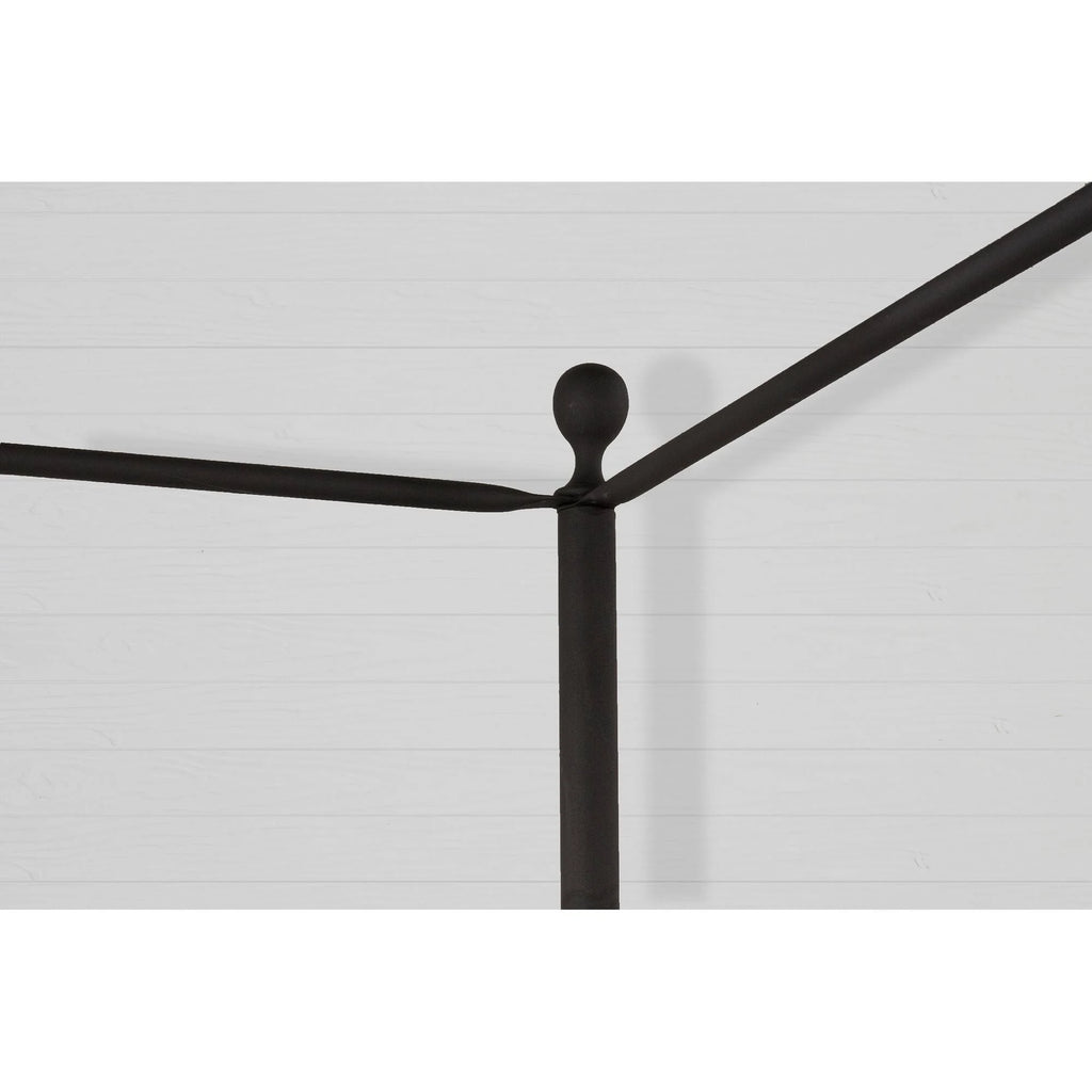 King Canopy Metal Bed X1079