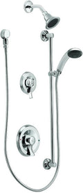 Chrome Pressure Balancing Shower System 1.5 gpm T35287