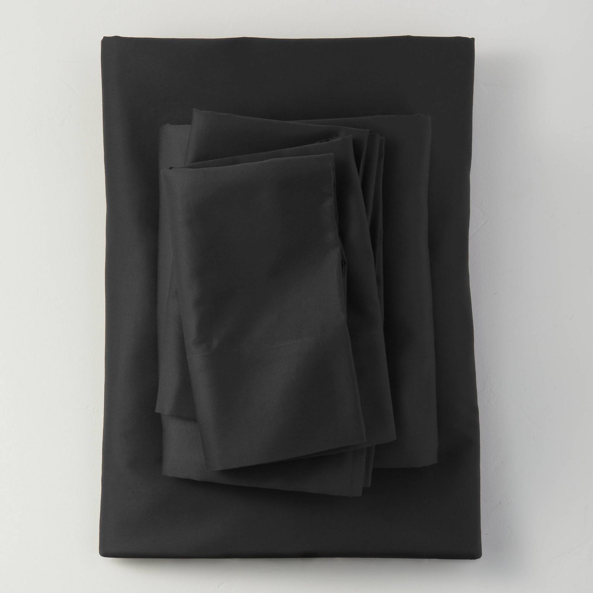 King Washed Supima Sateen Solid Sheet Set F665