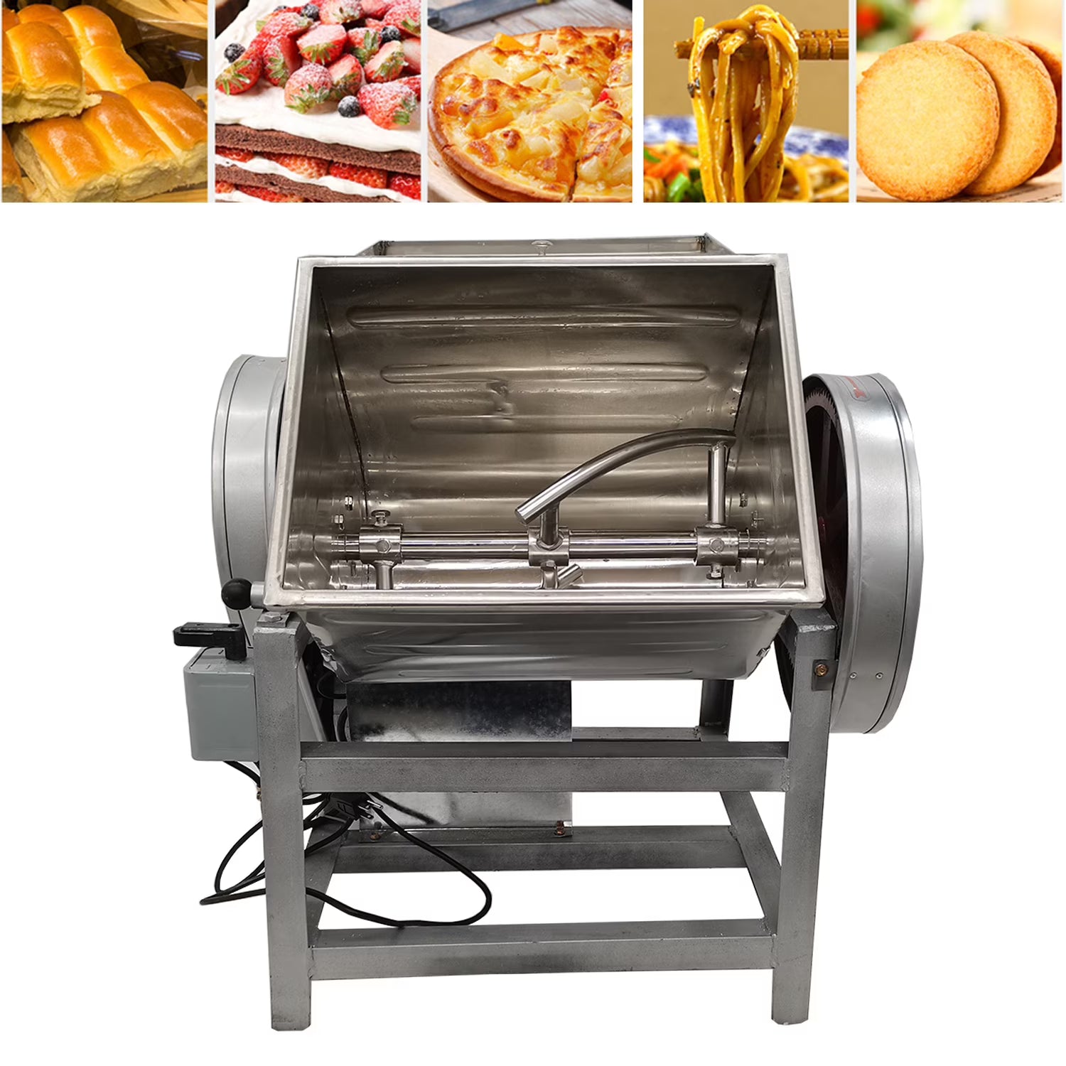 25KG/55LB Electric Dough Flour Mixer with Stand B999
