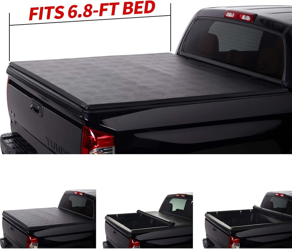 Soft Roll Up Tonneau Cover T768