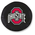 Black Vinyl Fitted Spare Car Tire Cover L42509