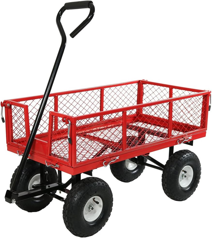 Blue Collapsible Utility Wagon D5250