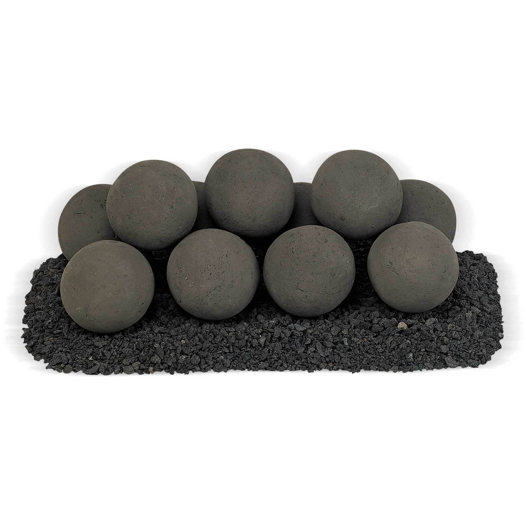24 x 8 in. Cape Gray Lite Stone Ball Uniform Set F447106