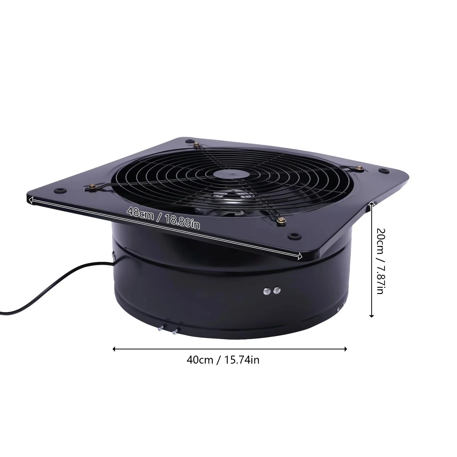 16 inch Industrial Ventilation Extractor Axial Exhaust Fan X766