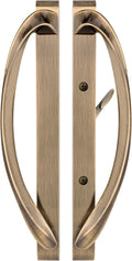 Contemporary Sliding Door Handle Set Tuscan Bronze Pack of 2 K33071