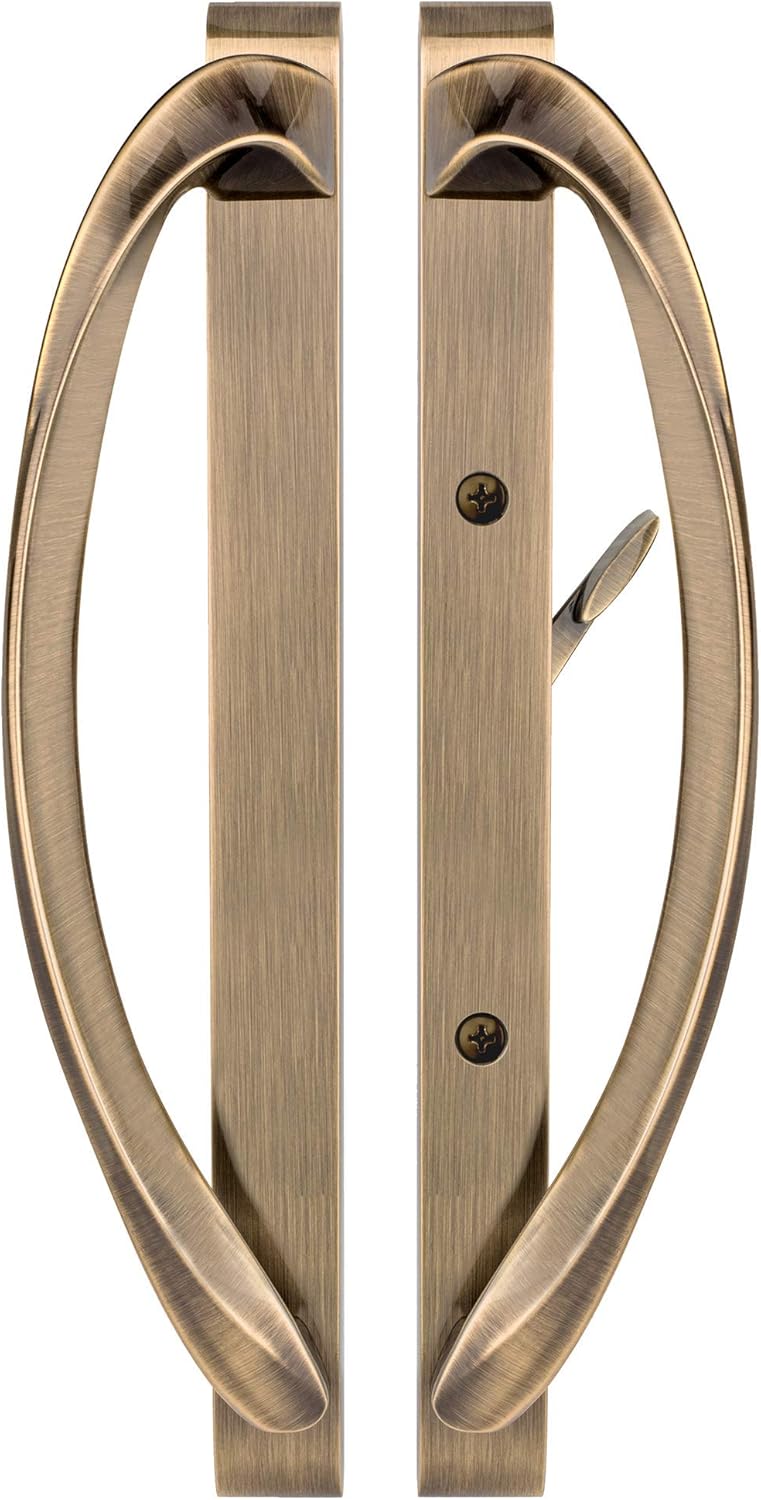 Contemporary Sliding Door Handle Set Tuscan Bronze Pack of 2 K33071