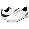 White Relaxed Comfort Fit Waterproof Golf Shoes W967807