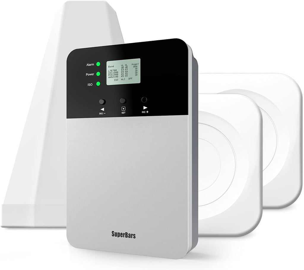 Cell Phone Signal Booster with 2 Indoor Antennas O2469