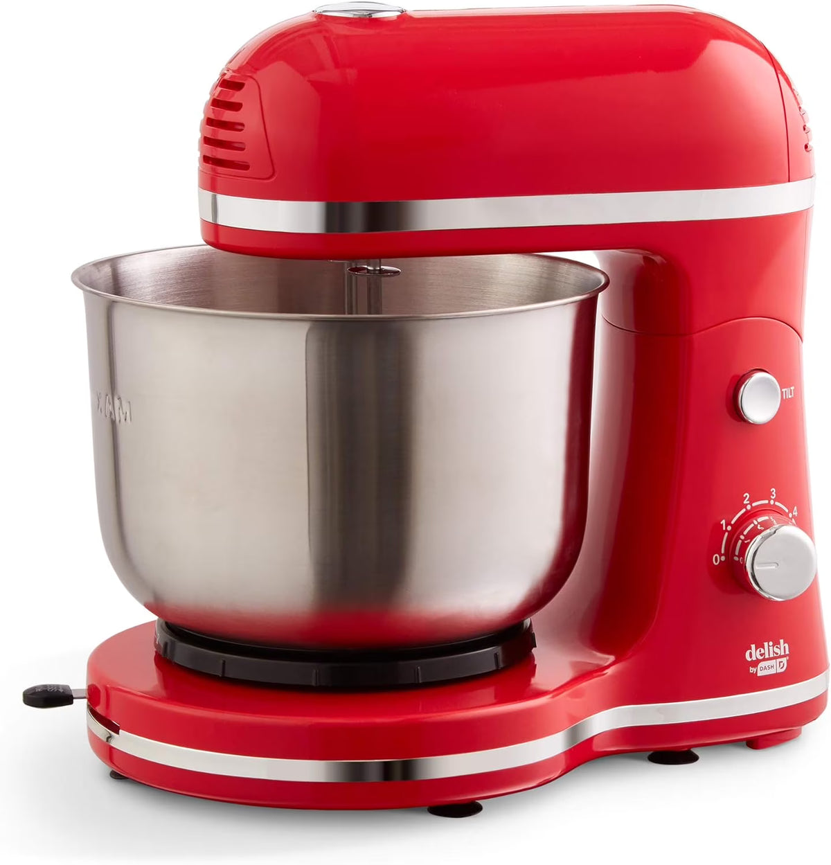 Red Compact Stand Mixer 3.5 Quart Z672379