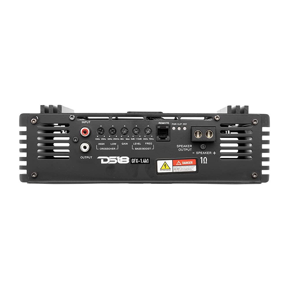 1400 Watts RMS 1-Channel Class D Car Audio Amplifier N582807