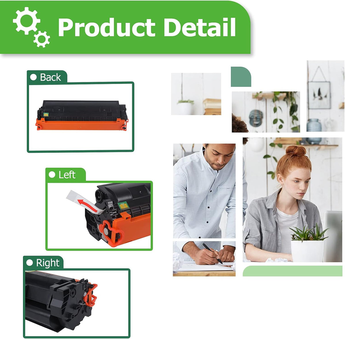 Black Toner Cartridge 2-Pack V8223