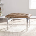 Caramel Silver Bench V52148