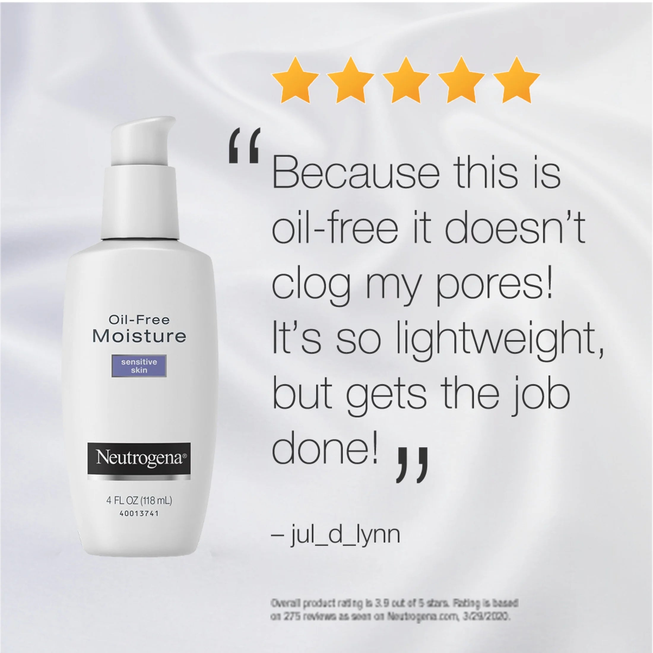 Ultra-Gentle Face Moisturizer, 4 fl oz T4239