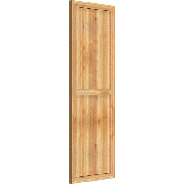 Framed Board-n-Batten Shutters, Rough Sawn Western Red Cedar (Per Pair) M61662