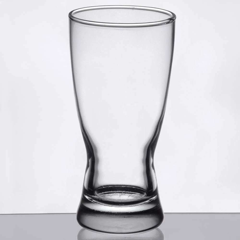 10 oz. Hourglass Pilsner Glass - 24/Case L7712