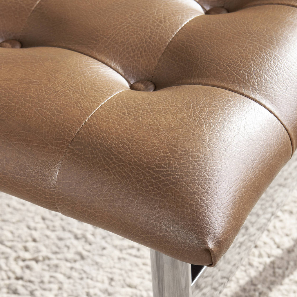 Caramel Silver Bench V52148