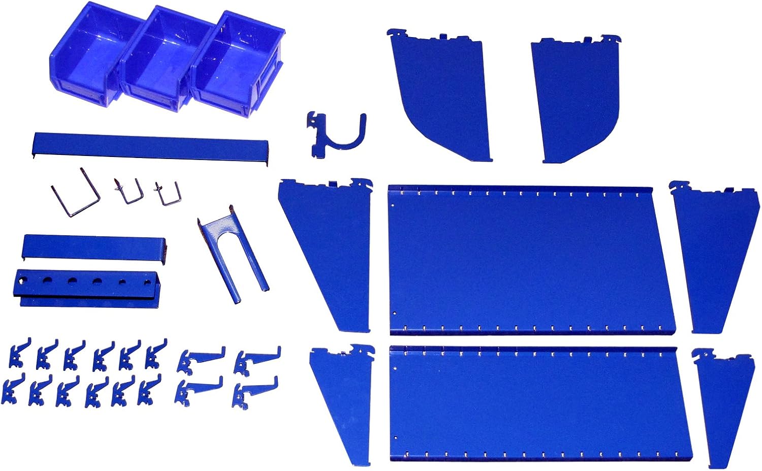 Blue Pack of 2 Pegboard and Slotted Tool Board K898704