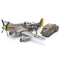 1:48 P-51D Mustang & Staff Car S19964