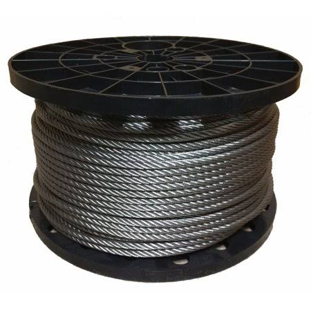 Stainless Steel Aircraft Cable Wire Rope 7x19 Type 304 (350 Feet) T33709