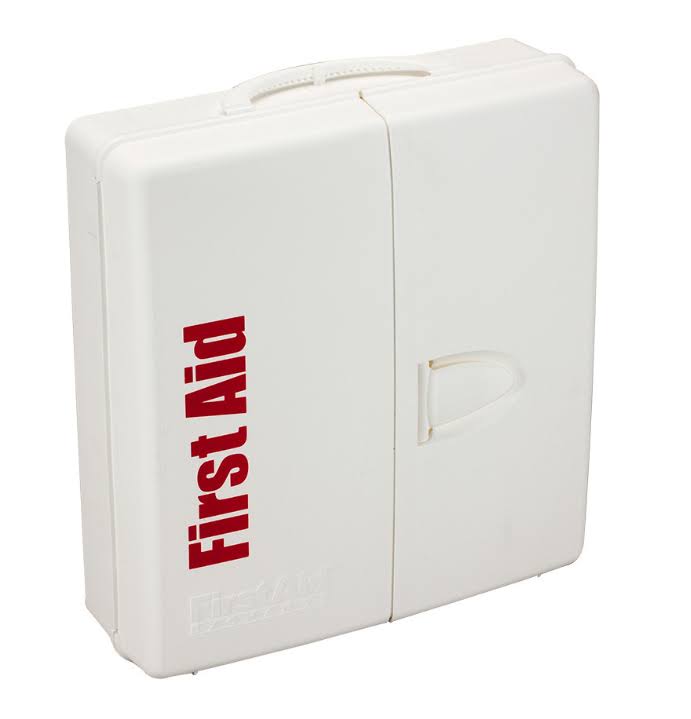 206 Piece Plastic First Aid Cabinet L7146