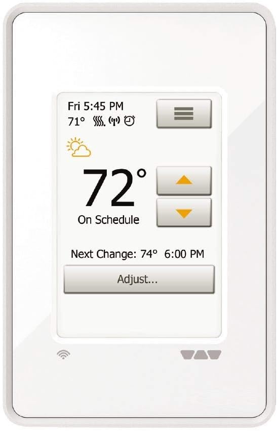 Performance Floor Heating Kit 11 Square Feet with WiFi Touchscreen Programmable Thermostat, Heat Membrane, Heat Cable J127