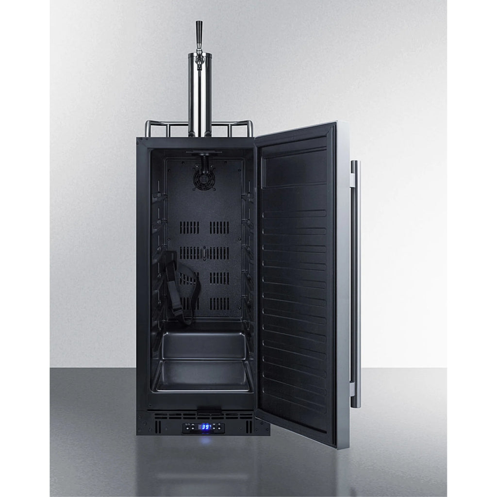 Black Built-In Undercounter Beer Dispenser I99246