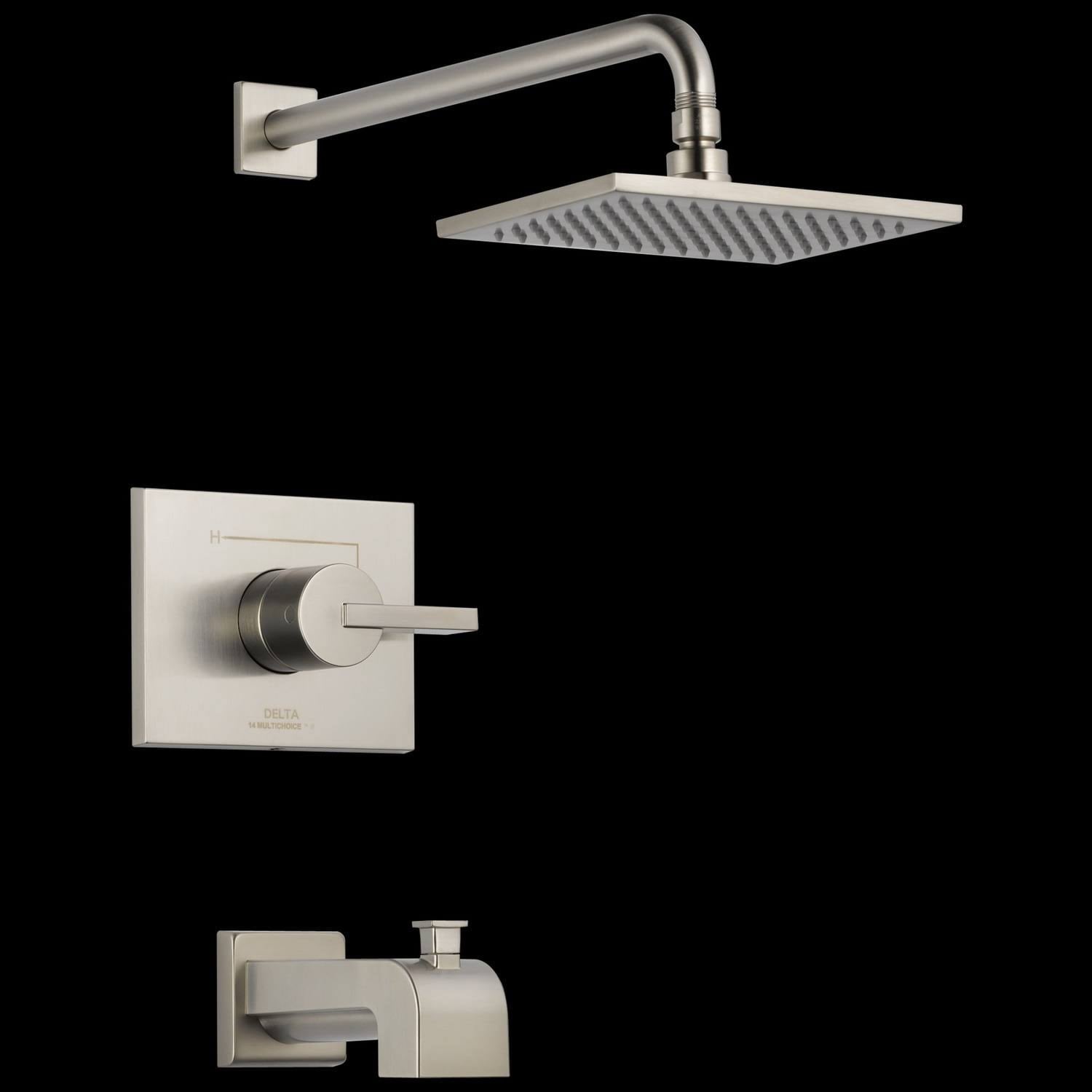 Stainless Tub and Shower Trim Q294