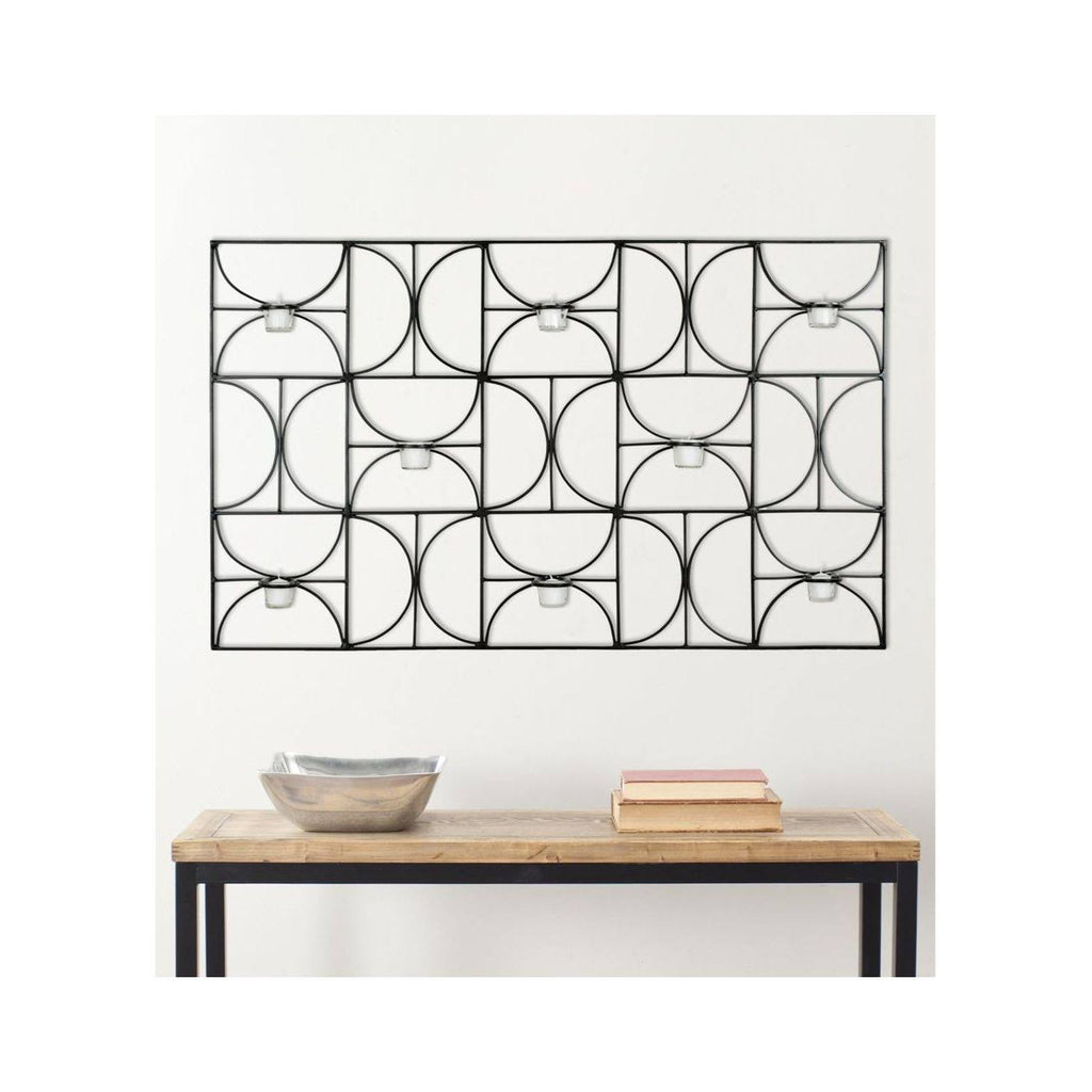 Black Votive Wall Decor P41377