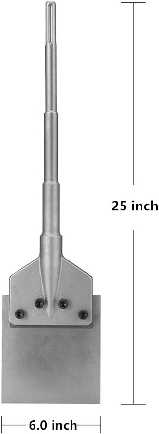6-in SDS Max Floor Scraper Bit with Long Handle B702