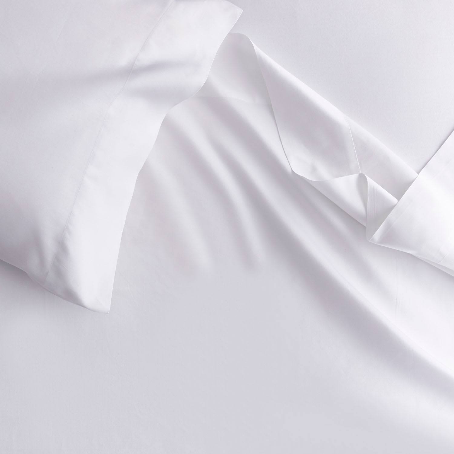 Supima Cotton Sateen Fitted Sheet, Sterling Gray, California King H313