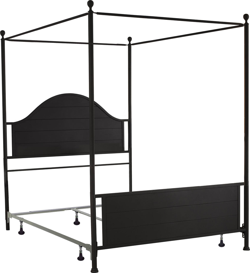 King Canopy Metal Bed X1079