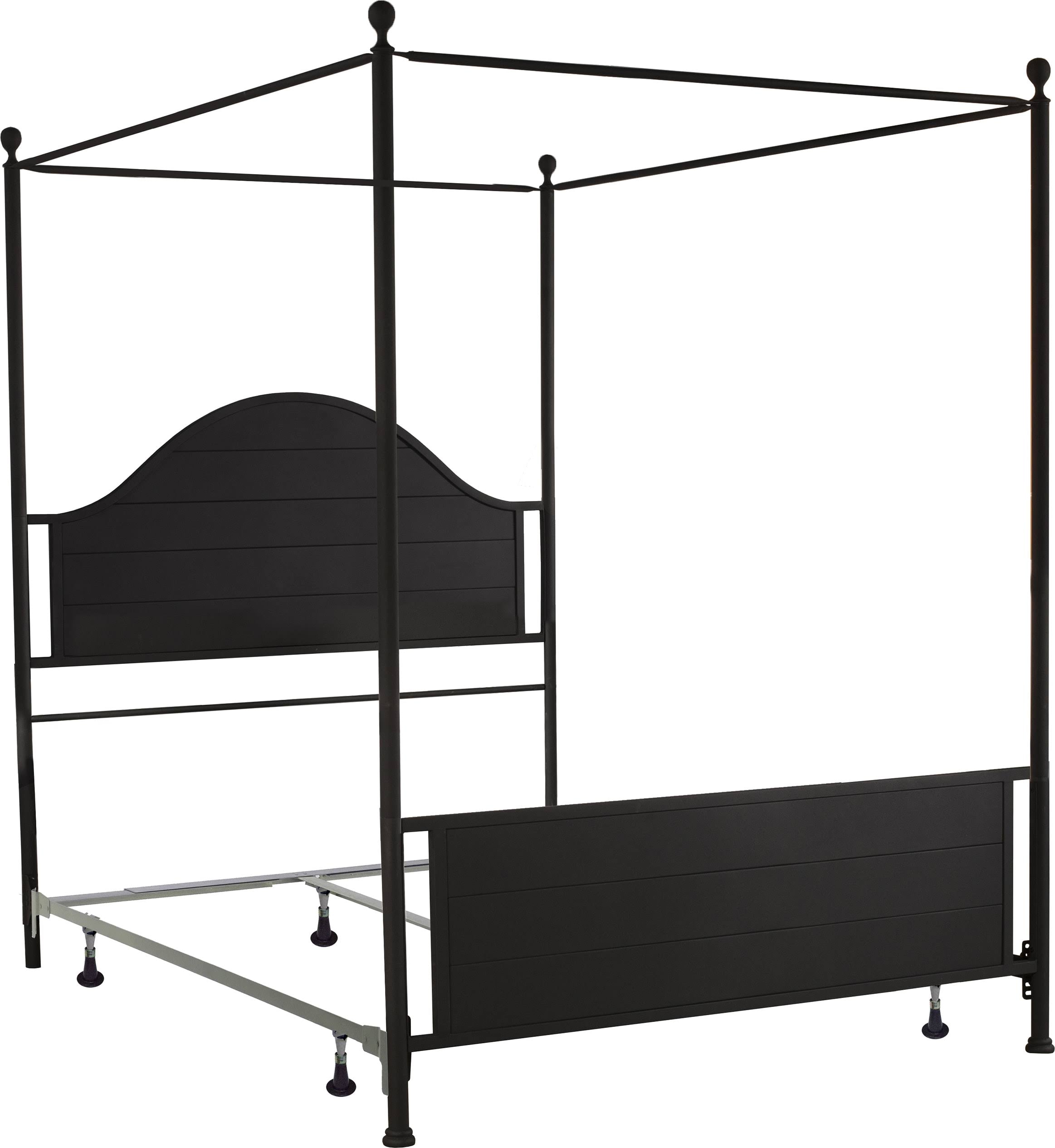 King Canopy Metal Bed X1079