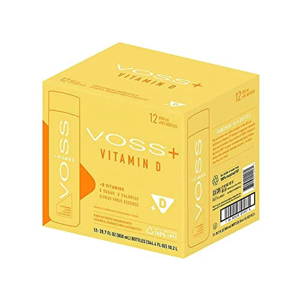 Purified Water with Vitamin D and Electrolytes, 850ml (Pack of 12) C236