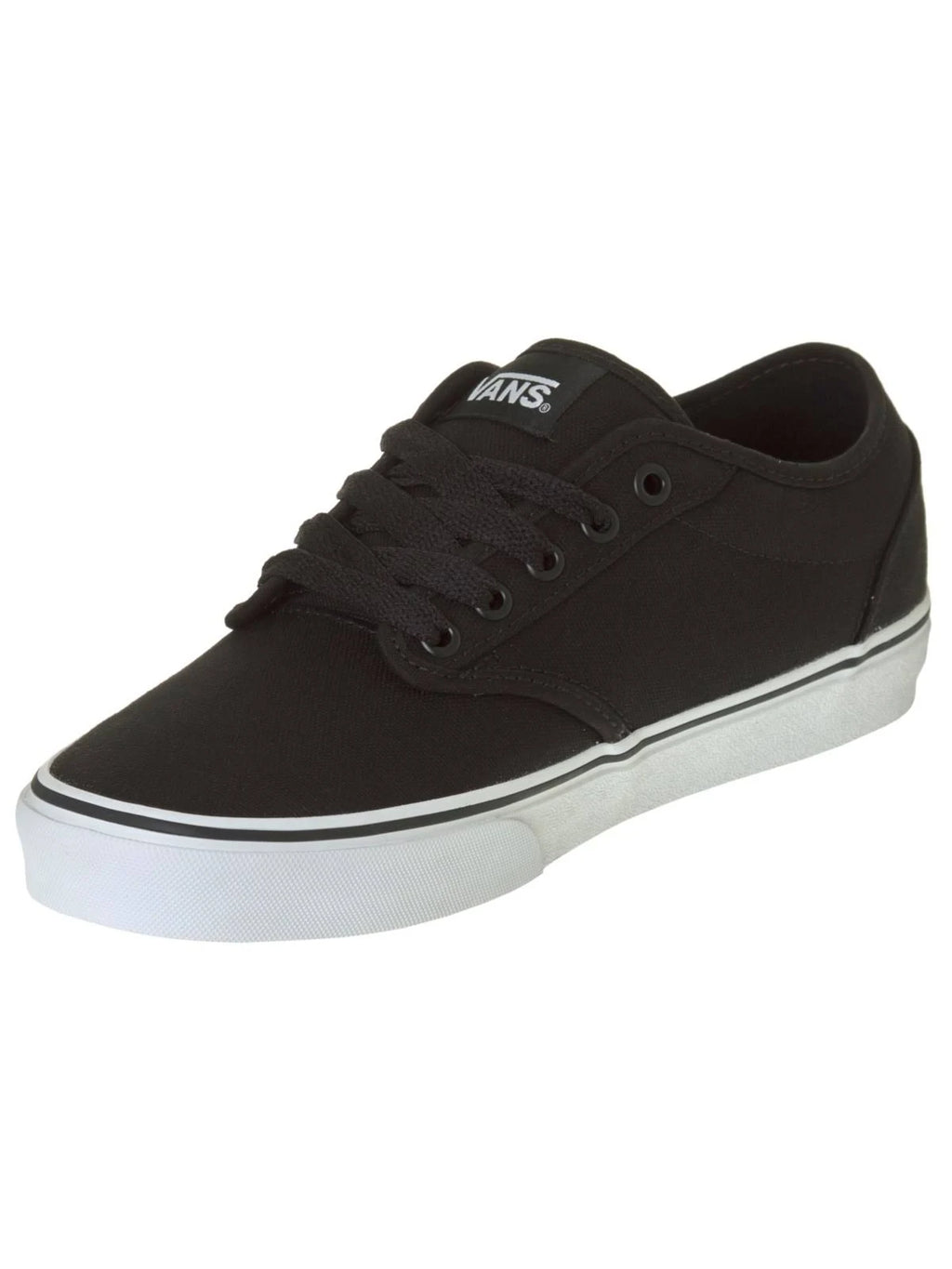 Canvas Black/White Vans Shoes W816641