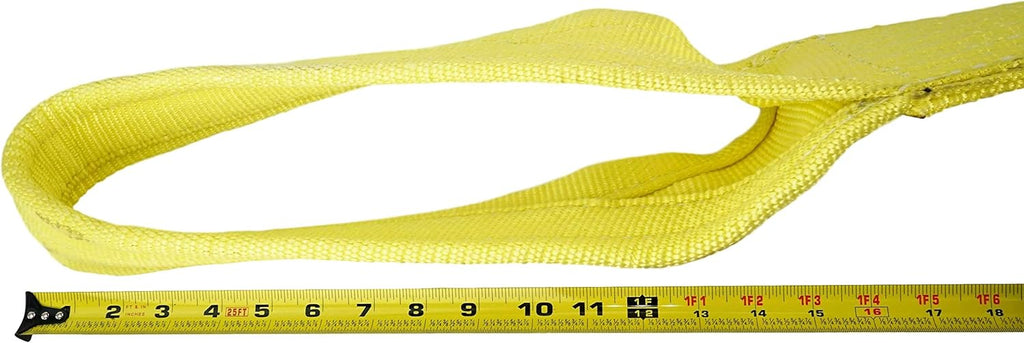 2 Ply Nylon Lifting Slings, Eye & Eye, 1 x 3', Pack of 2 C6569