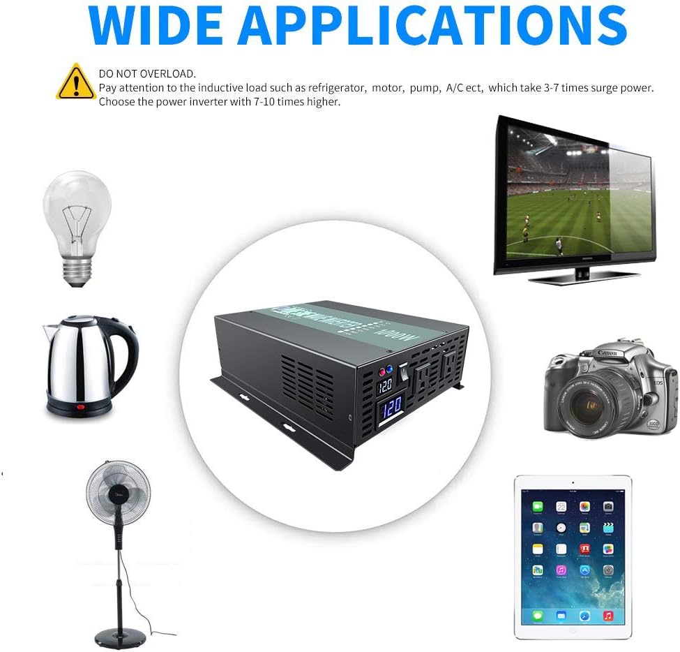 1000W Pure Sine Wave Power Inverter N7721