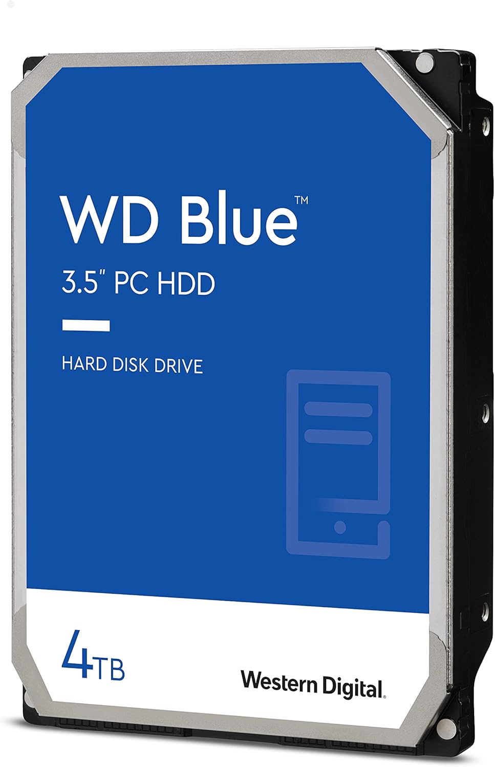 4TB WD Blue PC Hard Drive HDD, 5400 RPM, SATA 6 Gb/s, 256 MB Cache, 3.5, Pack of 2 R174