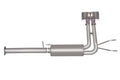 Cat-Back Super Truck Exhaust System Stainless Q137