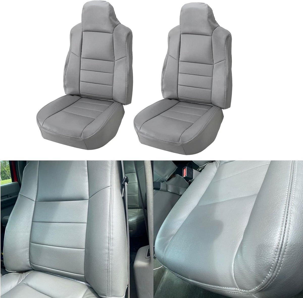 Gray Seat Covers Full Set G1163