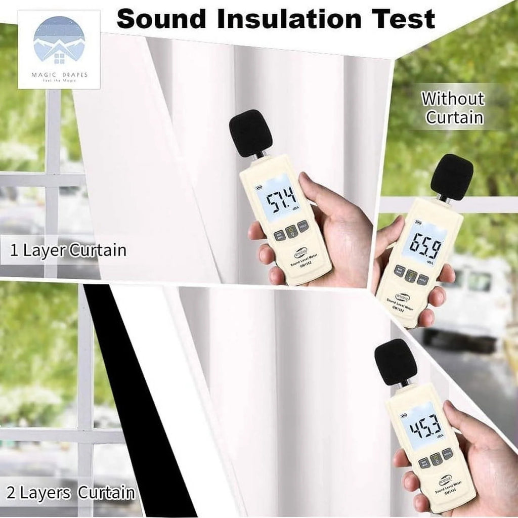 Beige Blackout Curtains 2 Panels W(21"+21") L120 W1818