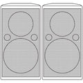 80W Pair Speakers H300