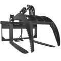 Hydraulic Skid Steer Pallet Fork Grapple Attachment with 36in Fork Blades J166909