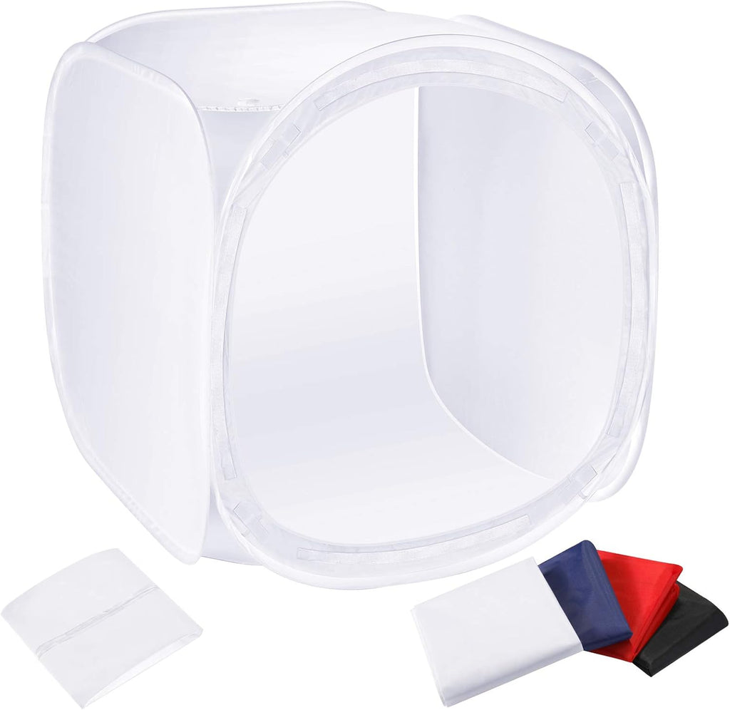 24” × 24” Foldable Tabletop Photo Studio Light Box with 120 LED Lights J743