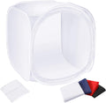 24” × 24” Foldable Tabletop Photo Studio Light Box with 120 LED Lights J743